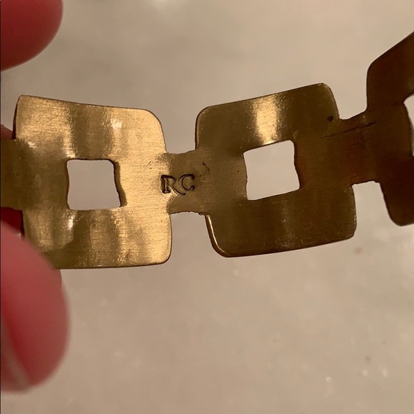 Gold Rustic Cuff - Picture 3 of 3